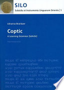 Coptic a learning grammar (Sahidic)