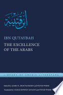 The excellence of the Arabs /