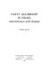 Party leadership in Israel : maintenance and change /
