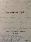 The Petra papyri /