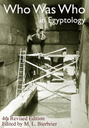 Who was who in Egyptology