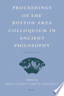Proceedings of the Boston Area Colloquium in Ancient Philosophy. Vol. XXIV (2008) .