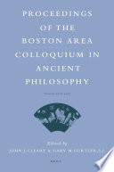 Proceedings of the Boston Area Colloquium in Ancient Philosophy  /