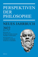 Perspektiven der Philosophie : Neues Jahrbuch. Band 48 - 2022 /