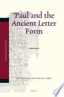 Paul and the ancient letter form /