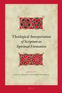 Theological Interpretation of Scripture as Spiritual Formation /