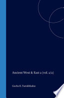 Ancient West & East : Volume 2, No. 2 /
