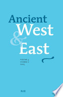 Ancient West & East : Volume 4, No. 2 /