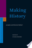 Making history  : Josephus and historical method /