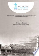 Hellenistic Alexandria : celebrating 24 centuries : papers presented at the conference held on December 13-15 2017 at Acropolis Museum, Athens /