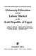 University education and the labour market in the Arab Republic of Egypt /