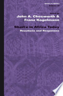 Sharia in Africa today : reactions and responses /