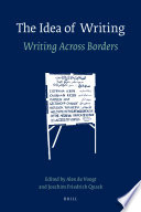The idea of writing : writing across borders /