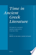Time in ancient Greek literature  /