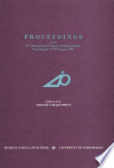 Proceedings of the 20th International Congress of Papyrologists, Copenhagen, Denmark, 23-29 August, 1992 /