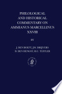 Philological and historical commentary on Ammianus Marcellinus XXVIII /