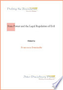 State Power and the Legal Regulation of Evil /