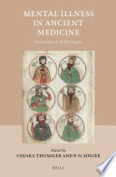 Mental illness in ancient medicine : from Celsus to Paul of Aegina /