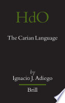The Carian language  /
