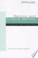 Religion and cultural memory : ten studies /