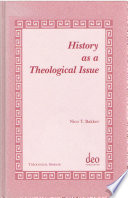 History as a theological issue /