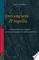 Les devanciers d'Aquila : première publication intégrale du texte des fragments du Dodécaprophéton trouvés dans le désert de Juda /