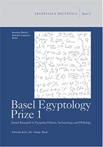 Basel Egyptology Prize : junior research in Egyptian history, archaeology, and philology /