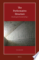 The performative structure : ritualizing the pyramid of Pepy I /