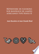 Répertoire de fleurons sur bandeaux de lampes Africaines type Hayes II /