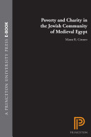 Poverty and charity in the Jewish community of medieval Egypt /