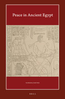Peace in ancient Egypt /