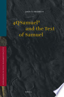 4QSamuela and the text of Samuel /
