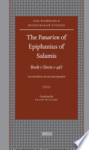 The panarion of Epiphanius of Salamis.