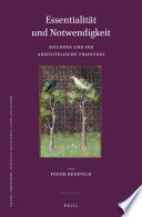 Essentialität und Notwendigkeit: Avicenna und die Aristotelische Tradition.