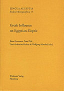 Greek influence on Egyptian-Coptic : contact-induced change in an ancient African language /