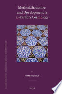 Method, structure, and development in al-Farabi's cosmology /