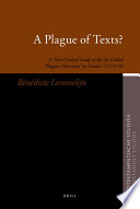 A plague of texts?  : a text-critical study of the so-called 'plagues narrative' in Exodus 7:14-11:10 /