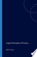 The Logical Principles of Proclus' Stoiceiwsis Qeologikh as Systematic Ground of the Cosmos /