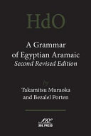 A grammar of Egyptian Aramaic