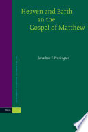 Heaven and earth in the Gospel of Matthew  /