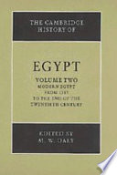 The Cambridge history of Egypt /
