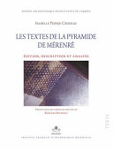 Les textes de la pyramide de Mérenrê : édition, description et analyse /