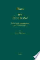 Ion, or, On the Iliad  /
