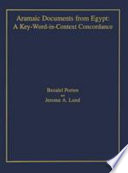 Aramaic documents from Egypt : a key-word-in-context concordance /