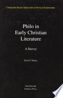 Philo in early Christian literature : a survey /