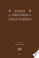 Index of verb forms in Thucydides  /