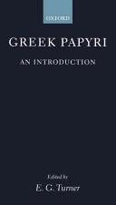 Greek papyri : an introduction /