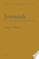 Jeremiah : a commentary based on Ieremias in Codex Vaticanus /