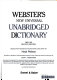 Webster's new universal unabridged dictionary :