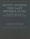 Egypt during the last interglacial : the middle Paleolithic of Bir Tarfawi and Bir Sahara East /